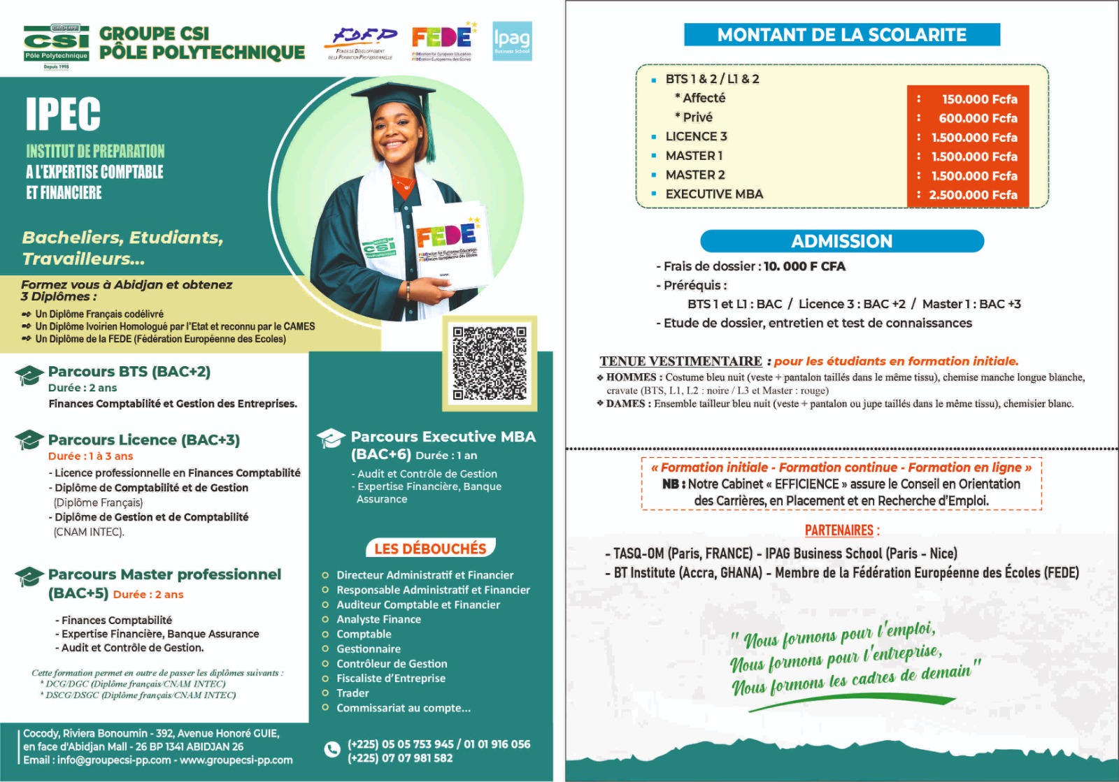 Finance et comptabilité